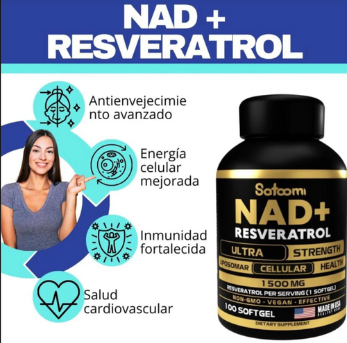 NAD + Resveratrol - 1500 MG