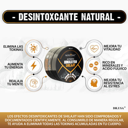Shilajit del Himalaya™ ORIGINAL  - POTENCIADOR SEXUAL